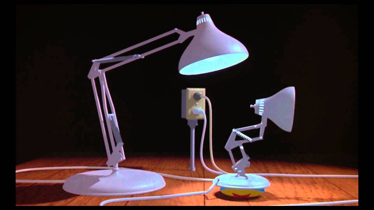 ▲ 皮克斯（Pixar）吉祥物“顽皮跳跳灯（Luxo Jr.）”