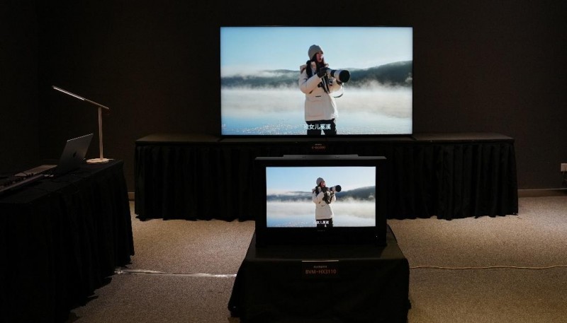 索尼电视在审片室中的应用