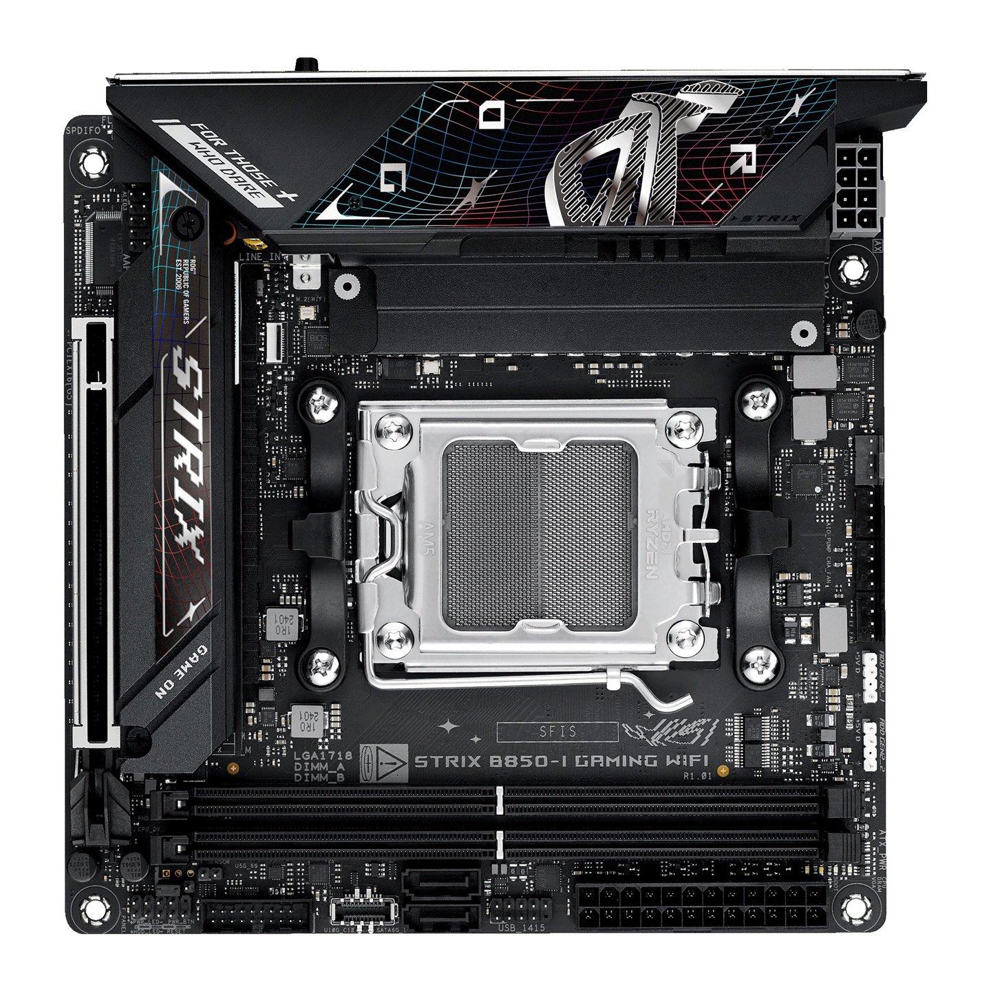 ▲ ROG STRIX B850-I GAMING WIFI