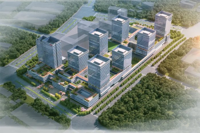     视源股份全球总部基地及智慧医疗项目效果图