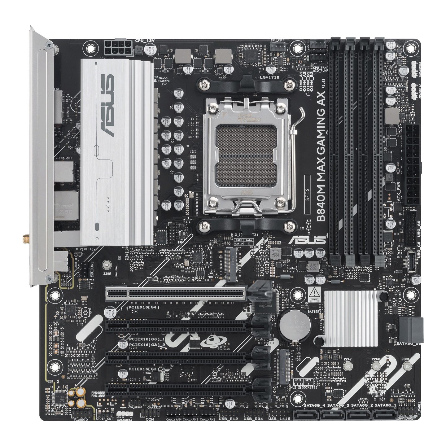 ▲ 华硕 B840M MAX GAMING AX