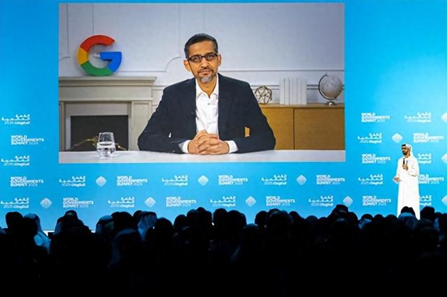 皮柴在世界政府峰会上的画面 图源：外媒