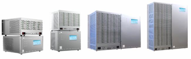 ▲SMC系列4K超高清混合矩阵