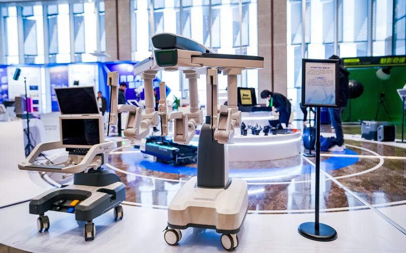 ▲活动现场的产品。