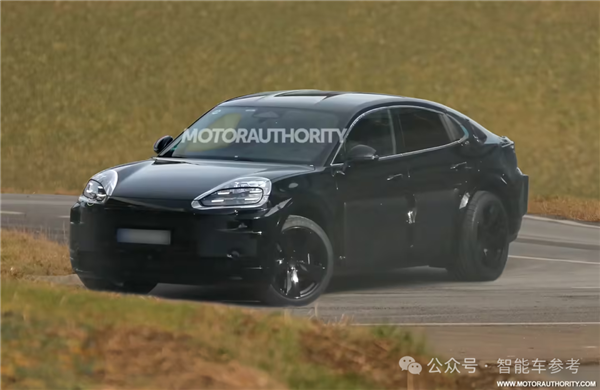 △卡宴Coupe EV谍照，图源：MOTORAUTHORITY