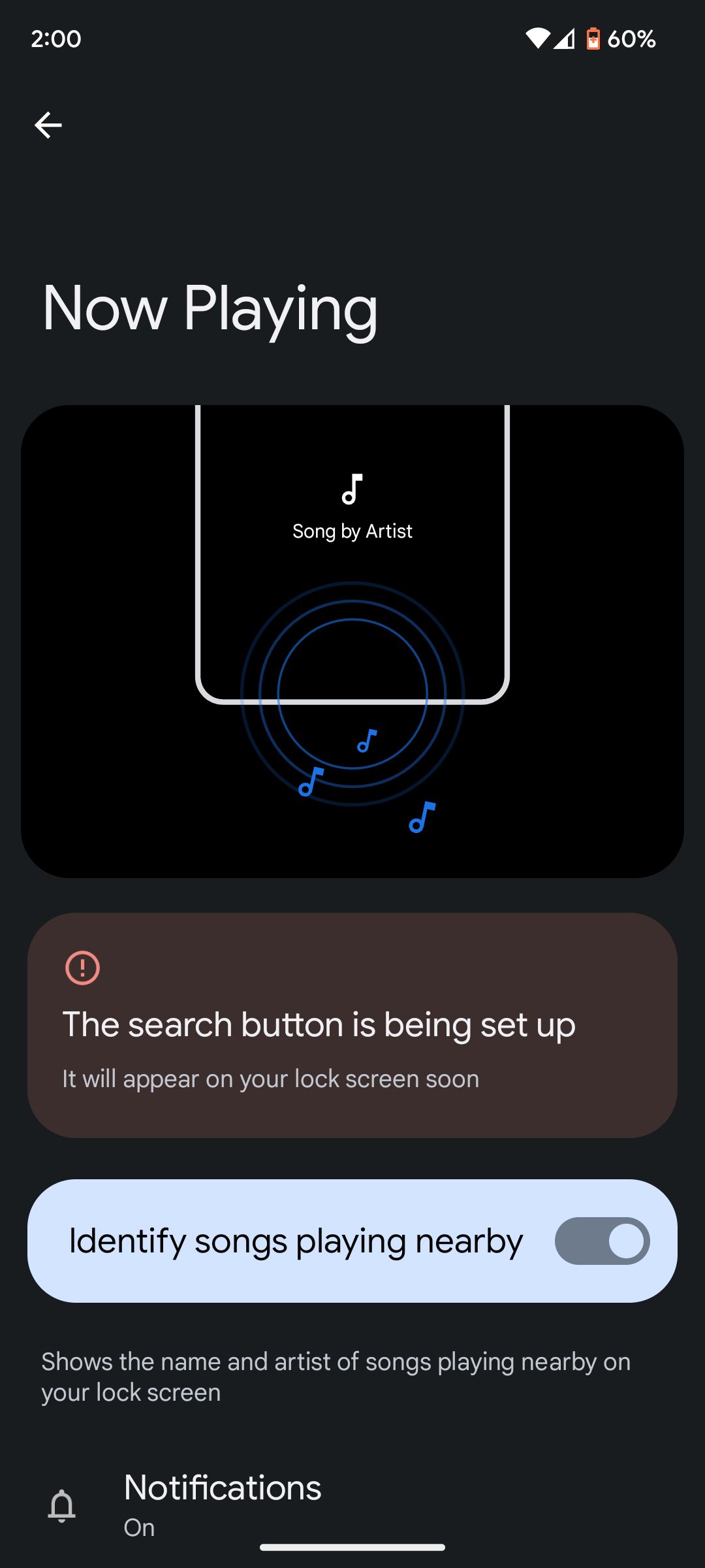 谷歌Pixel 手机独占功能失效，Now Playing 无法听歌识曲