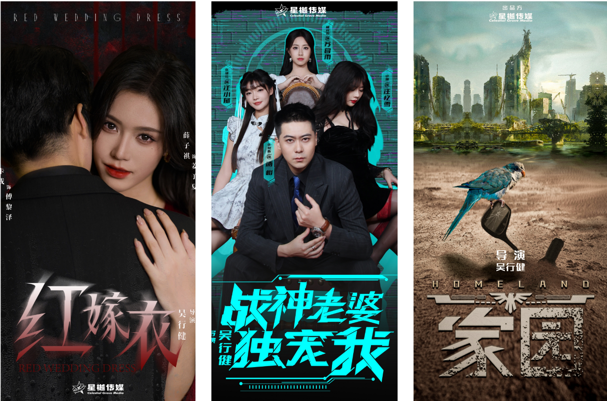 星樾公司部分代表作 图源：受访者提供