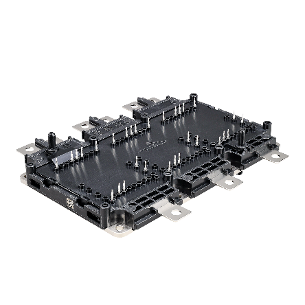 图6 Wolfspeed的YM和XM模块平台采用pin-fin封装技术