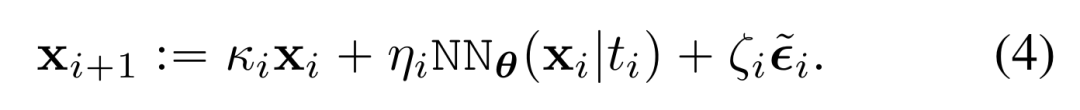 最后是噪声条件网络。在现有方法中，神经网络 NN_θ(z|t) 以 t 指定的噪声水平为条件，具体可以参见图 1（左）。