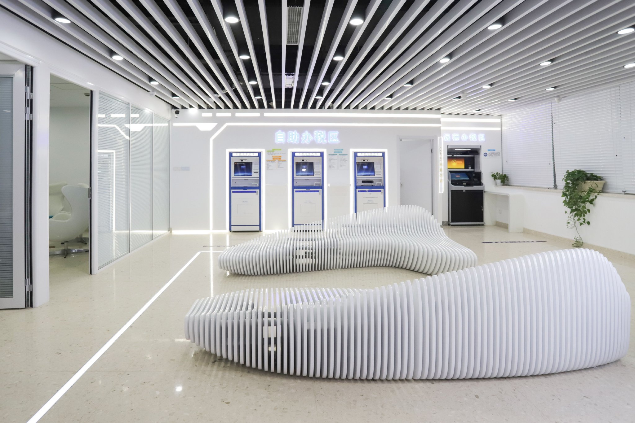 图为市北高新园区政企通服务中心