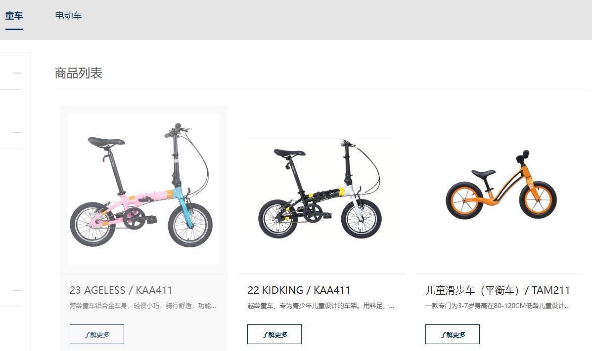 图片来源：大行公司网站截图