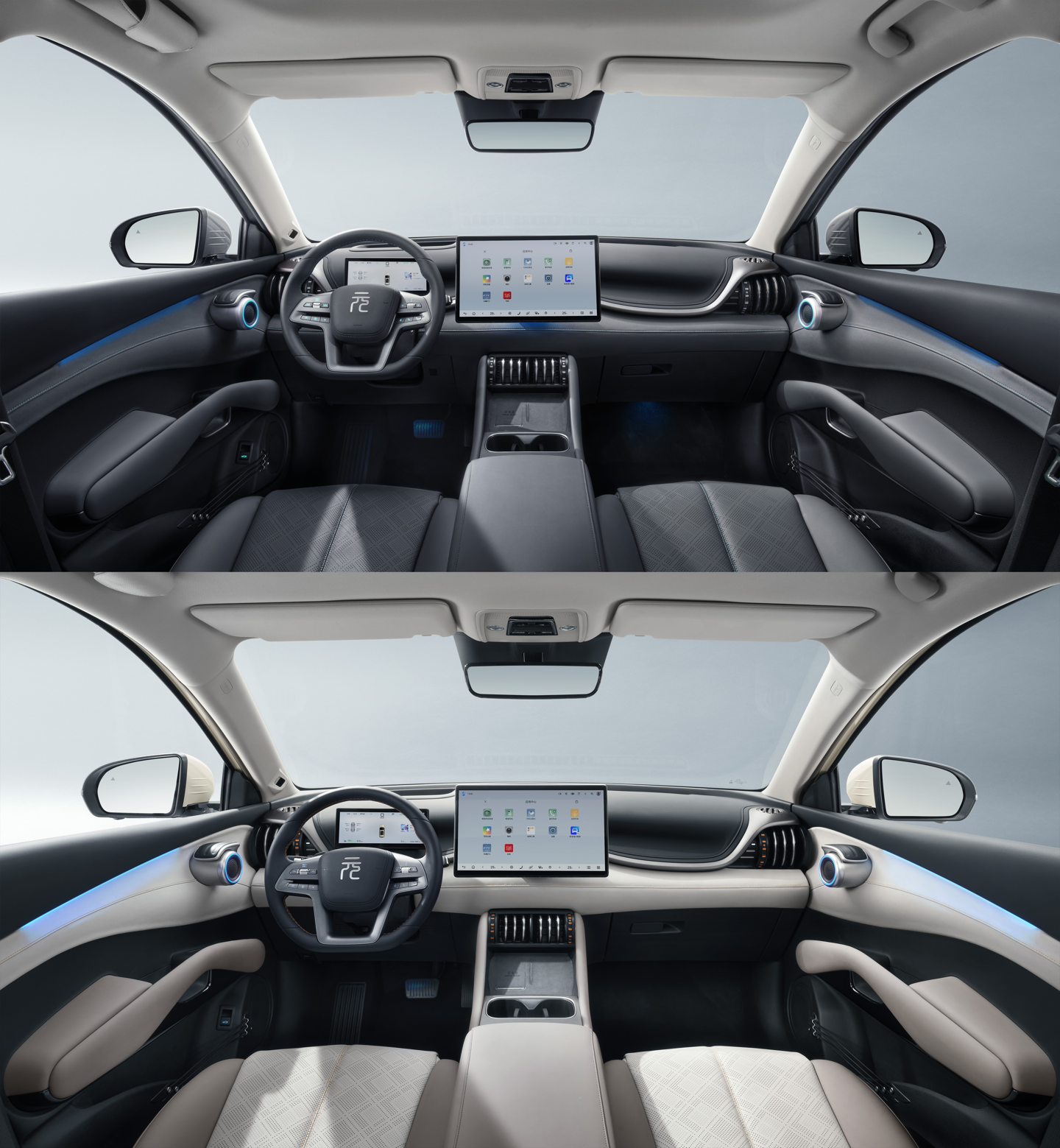 ▲ 上为暮云灰、下为轻奢米