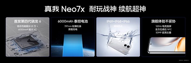 发布即开售，天玑8400游戏神机真我Neo7 SE 国补到手价1530元起