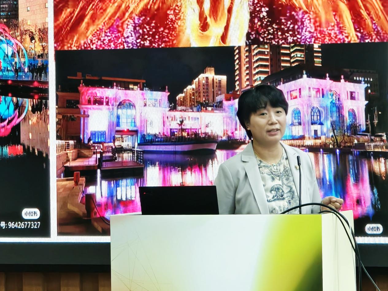 图8：李丽主任：《光影赋能城市核心空间》