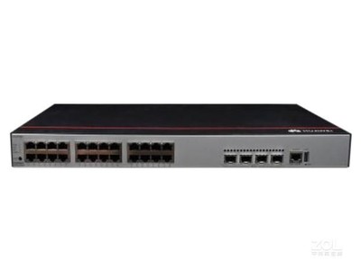 图为:华为S5735-L24T4X-A1高清实拍图
