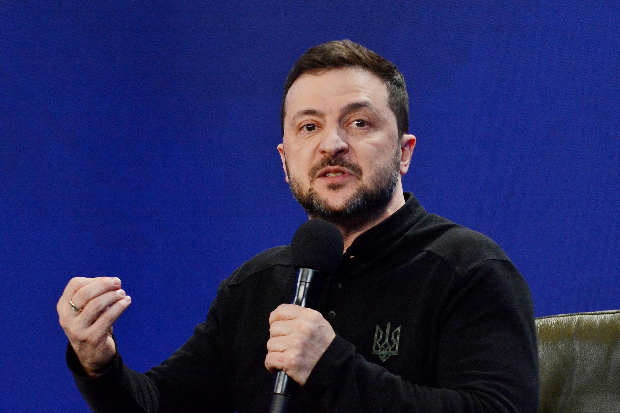 △乌克兰总统泽连斯基（资料图）