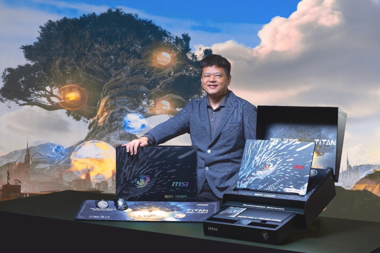 微星在MSIology ：龍魂鑄造 制霸戰場 新品發布會推出RTX50系列筆記本電腦