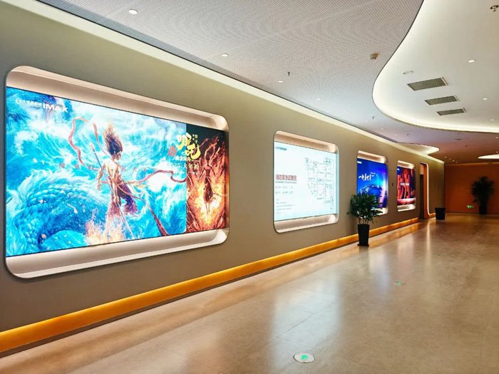 ▲无锡大世界影城LED影厅