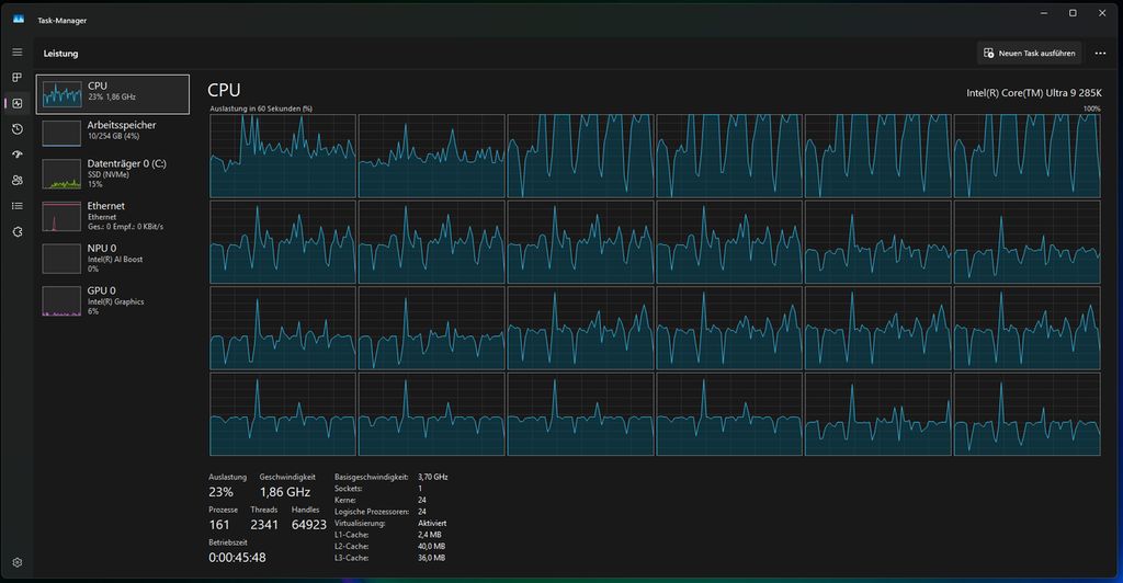 7zip 最小化后任务管理器截图