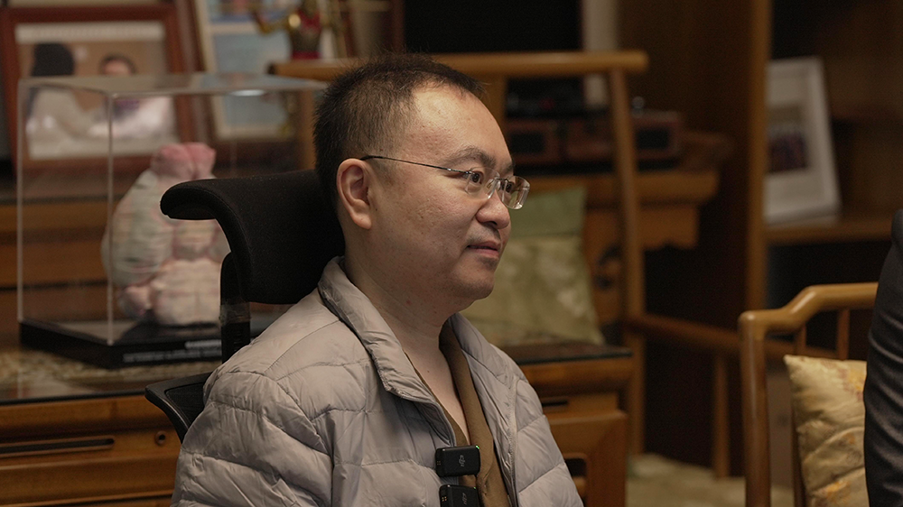 2024年11月，蔡磊参与渐冻症相关研究成果会议。本文图片均为受访者提供