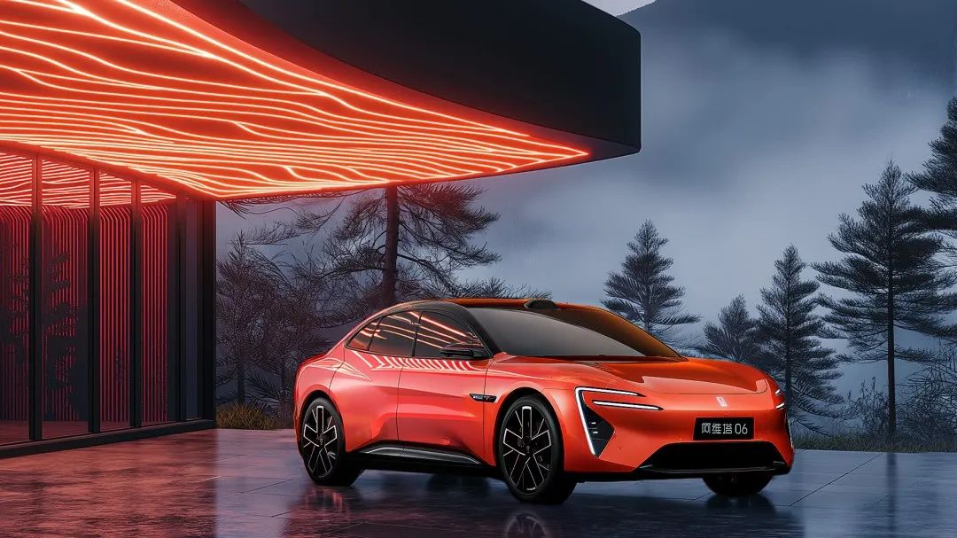 ▲阿维塔06将于今年二季度上市。企业供图