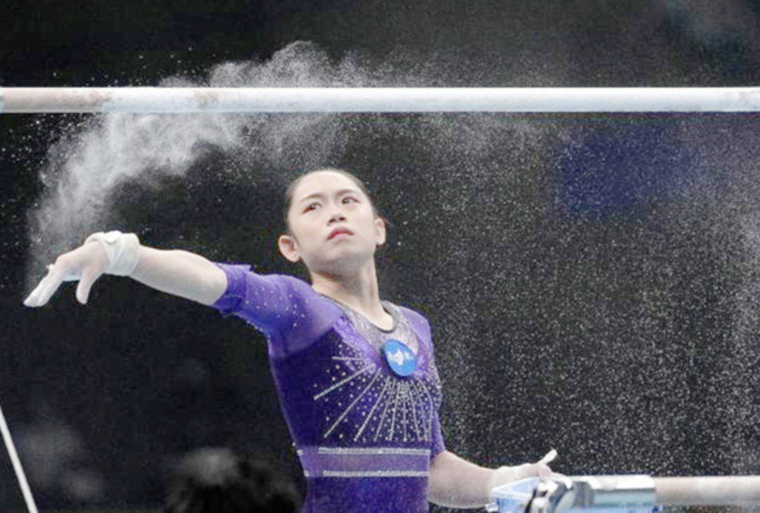 体操运动员刘婷婷.图片来源于网络