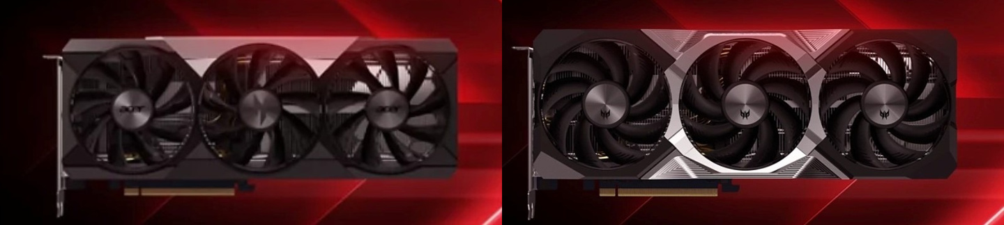 ▲ 左为暗影骑士 Nitro，右为掠夺者 PREDATOR BiFrost