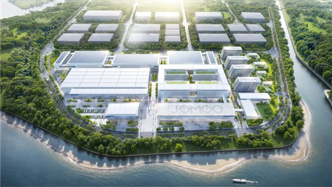 九牧AI马桶与家用机器人产业园建设规划示意图