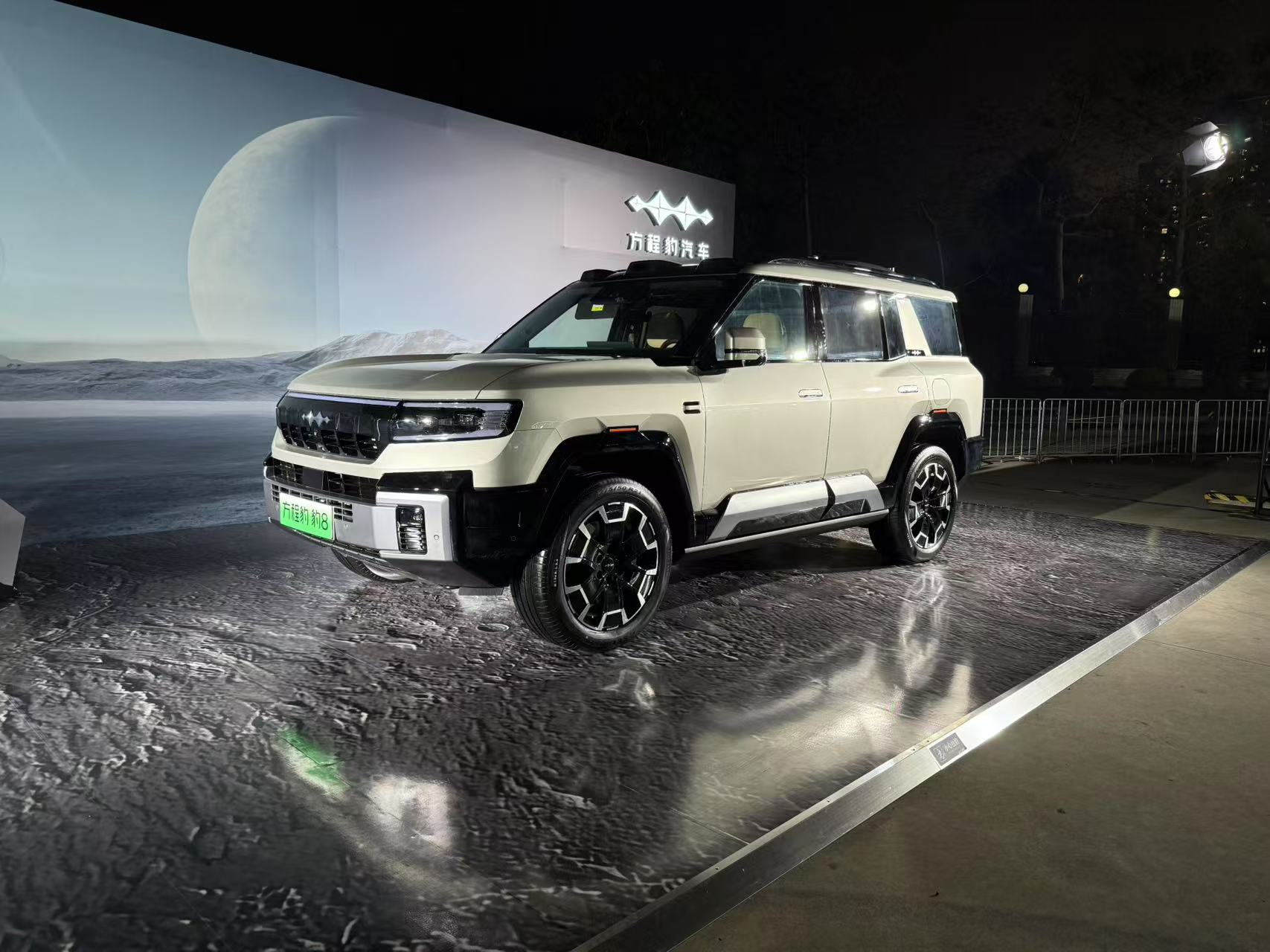 搭载车载无人机的豹8（时代周报记者摄）