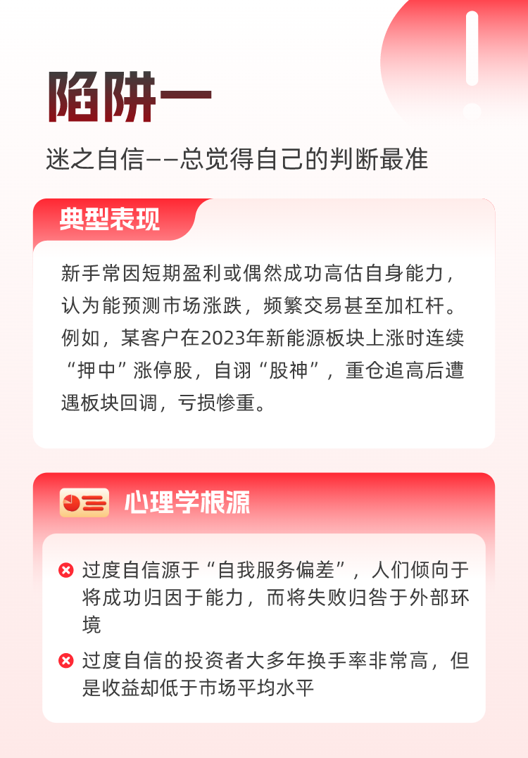 新手避坑指南：投资中最容易踩的四大心理陷阱（附解决方法）