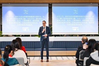 欧莱雅北亚及中国运营部高级副总裁柏迈昂致辞