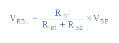 单结晶体管RB1电压