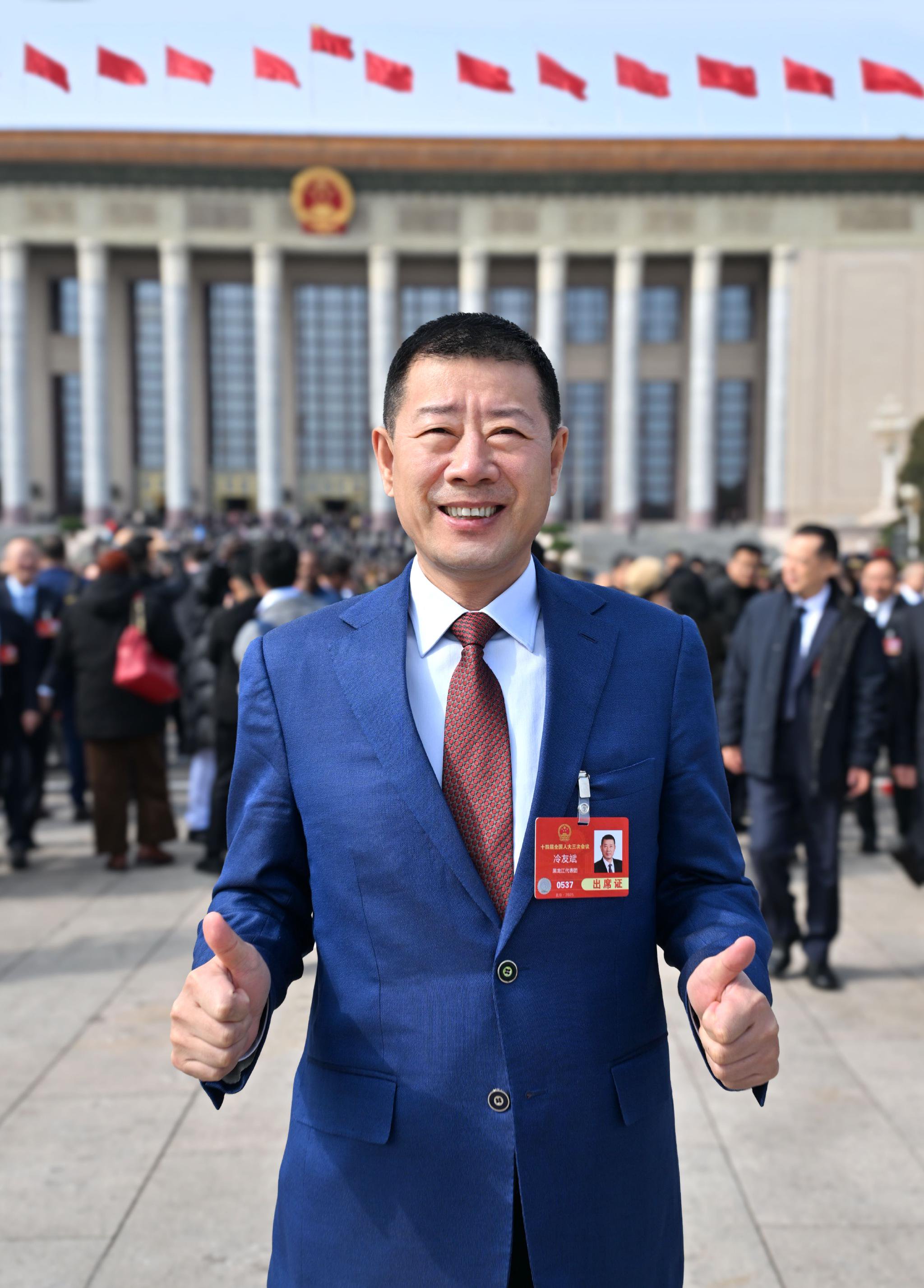 飞鹤乳业董事长冷友斌 图源：受访者