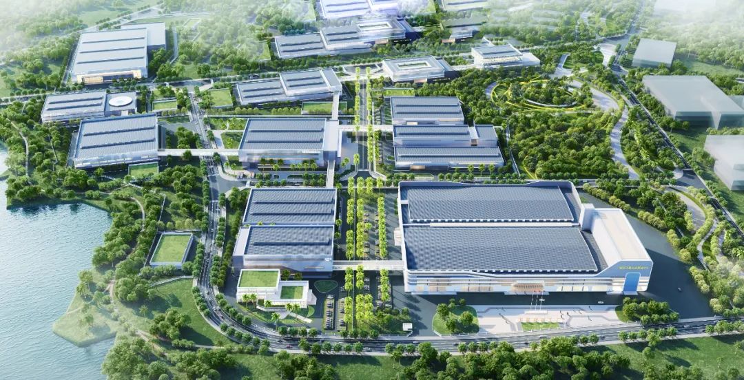 ▲ 海南卫星超级工厂效果图