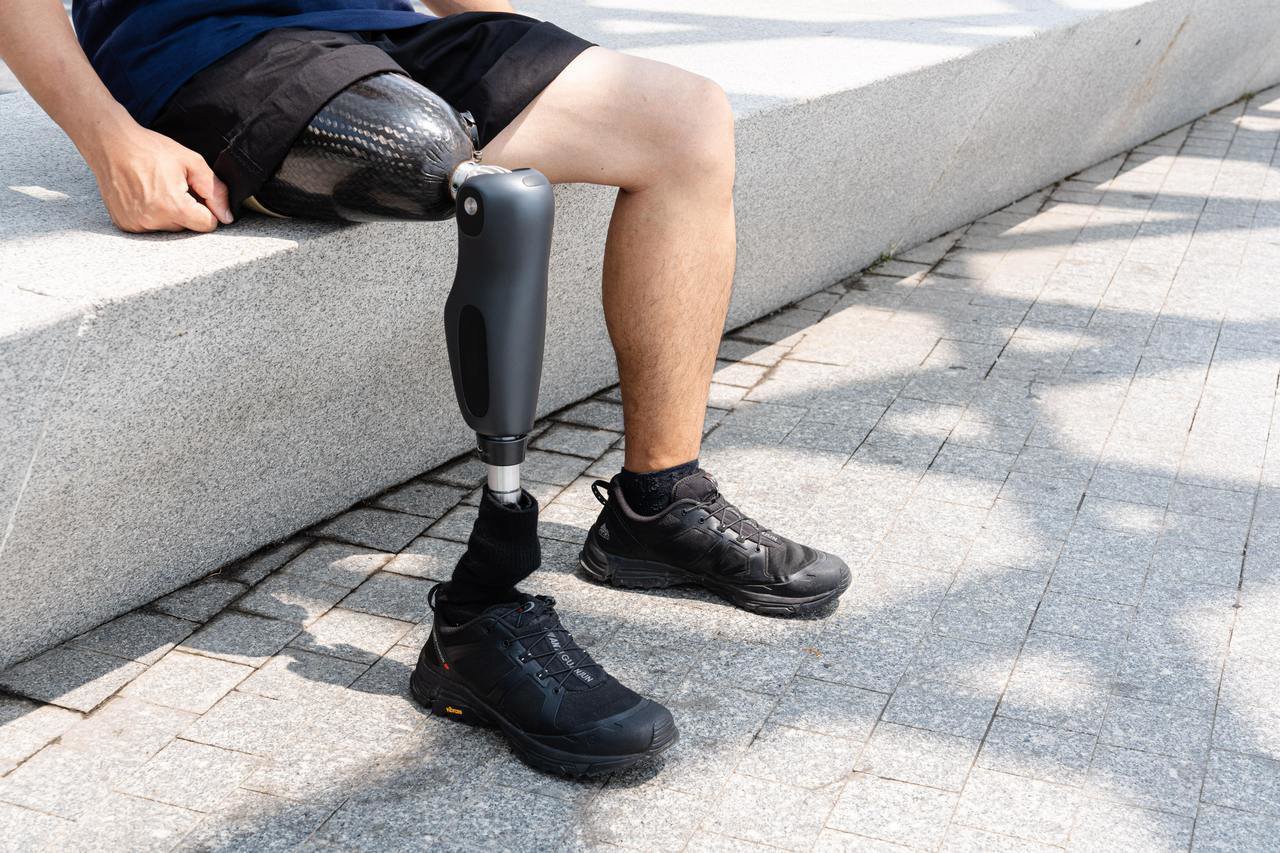 智能仿生腿 受访者供图