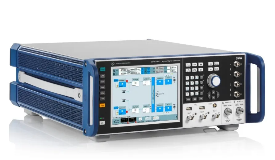 图 UWB雷达目标模拟的核心设备之一是R&S SMW200A信号发生器