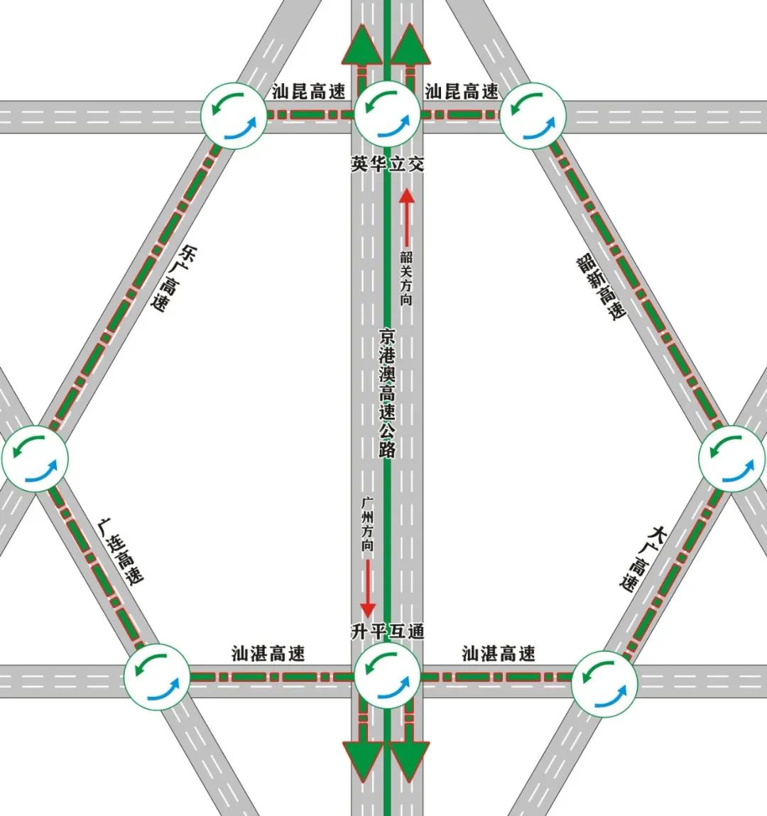 注意绕行!广韶高速高岗站至佛冈站双向主线封闭施工|高速_新浪财经_新浪网