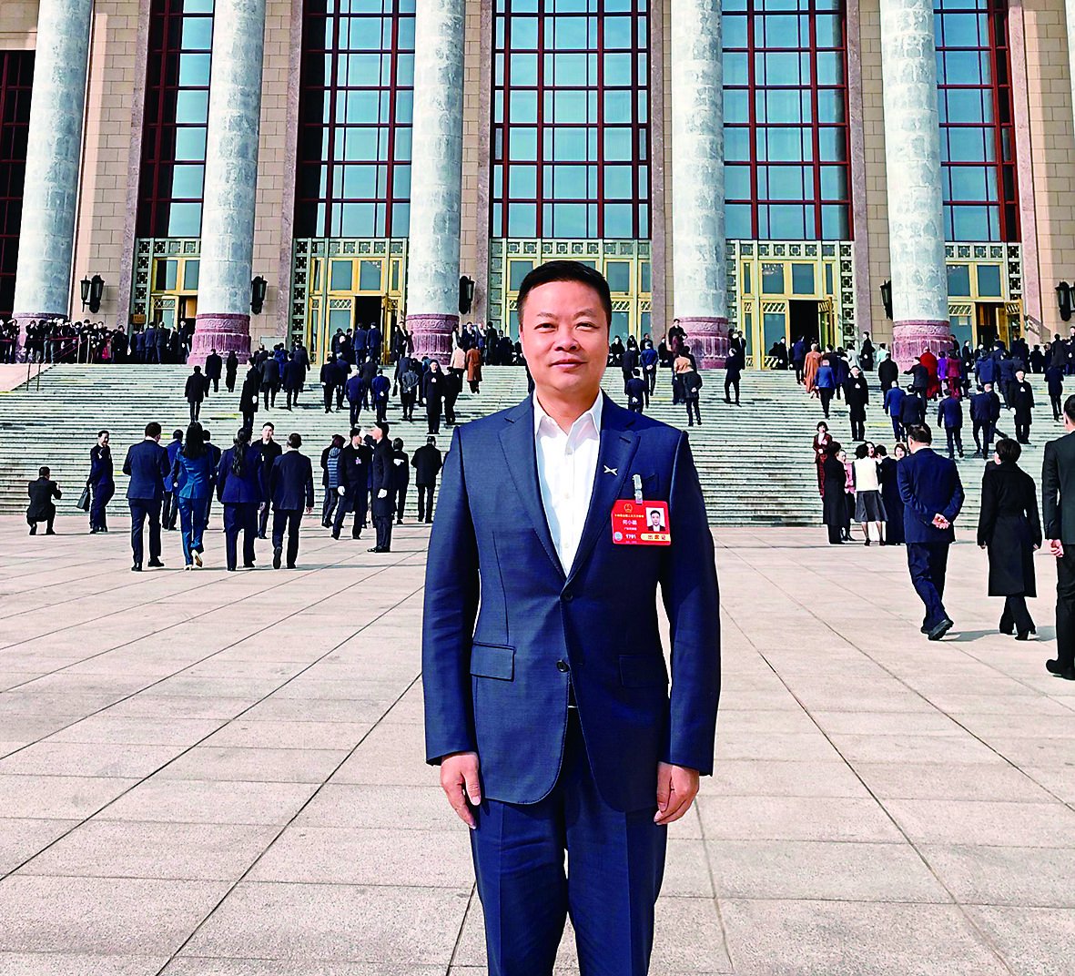 全国人大代表、广东小鹏汽车科技有限公司董事长何小鹏