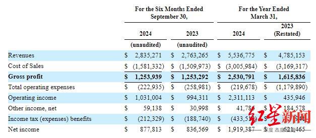 报告期内营收情况，图源：招股说明书