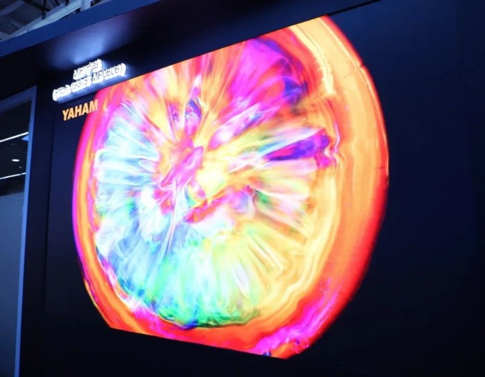 ▲国星光电MIP大屏