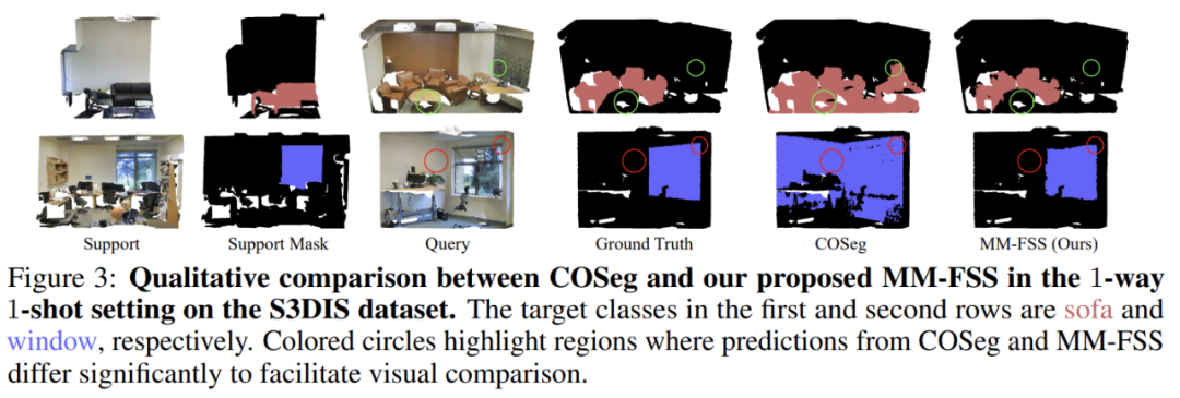 3D Few-shot 分割结果示例