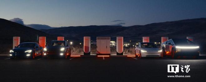 ▲ 特斯拉 V4 充电桩