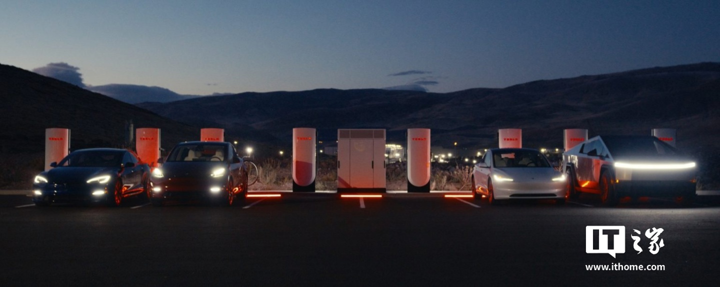 ▲ 特斯拉 V4 充电桩