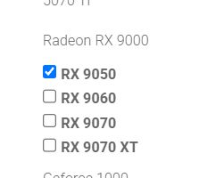 入门级显卡有新品！零售网站曝光AMD RX 9050