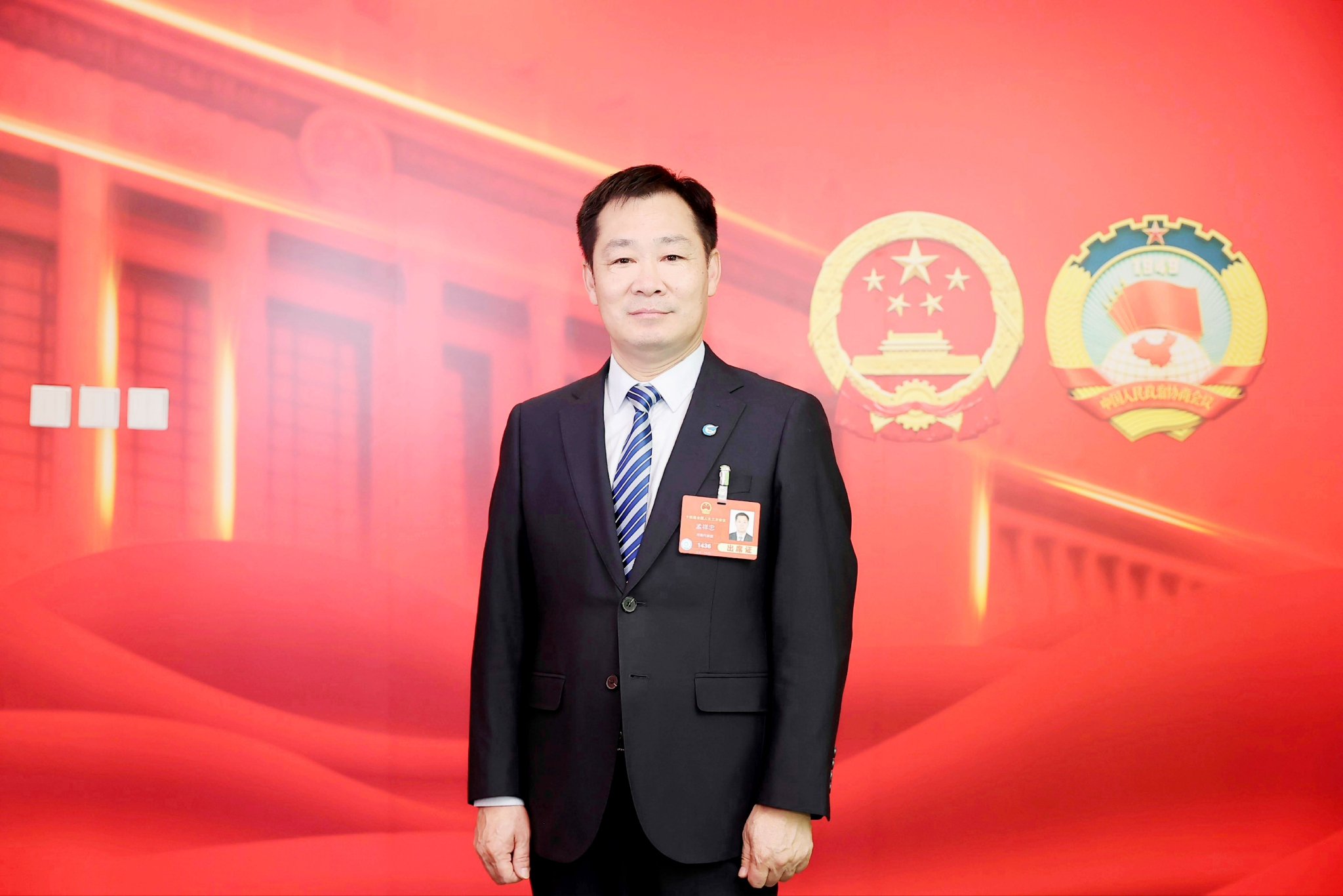 全国人大代表,中航工业新航机加分厂班组组长孟祥忠