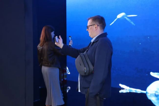 △ “深海秘境”沉浸式体验空间