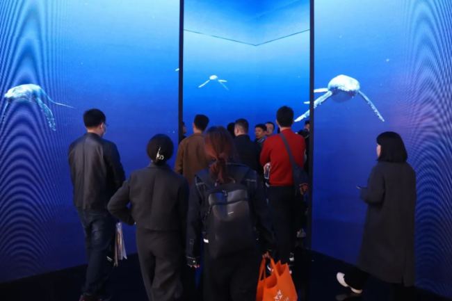 △ “深海秘境”沉浸式体验空间