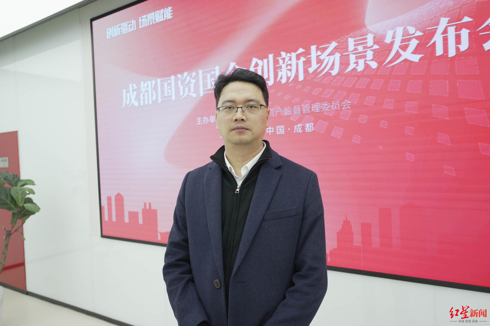 ▲成都卡诺普机器人技术股份有限公司常务副总经理邓世海