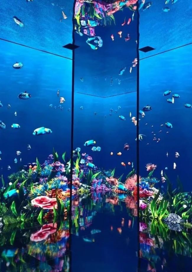 △ “深海秘境”沉浸式体验空间