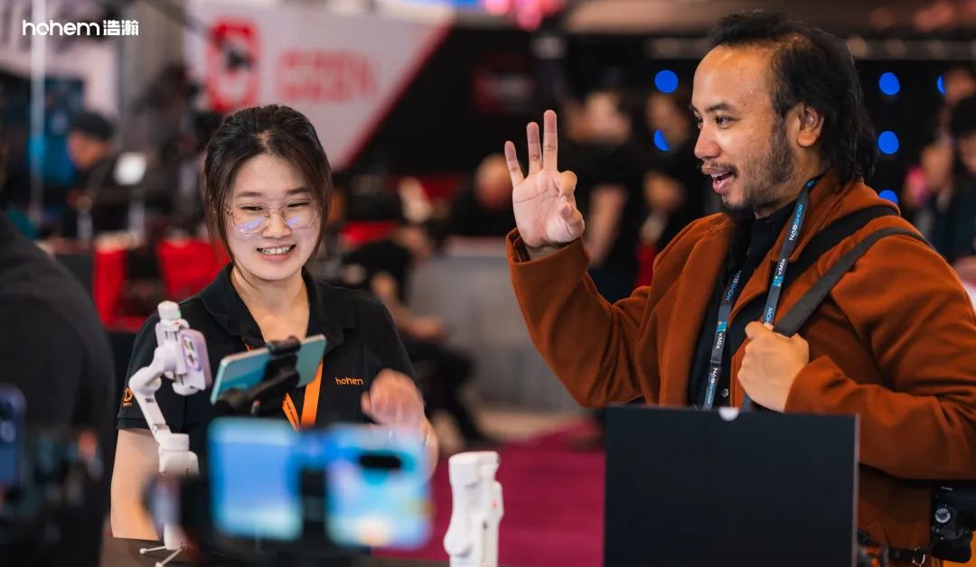 ｜hohem浩瀚海外参展（图源/企业）